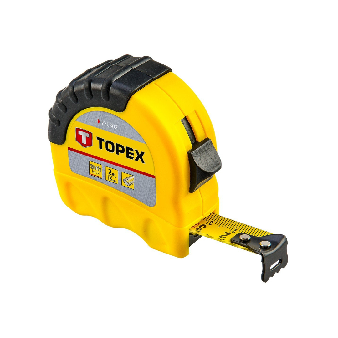 Ruletė plieninė "ShiftLock" 2m./16mm Ruletė plieninė "ShiftLock" 2m./16mm