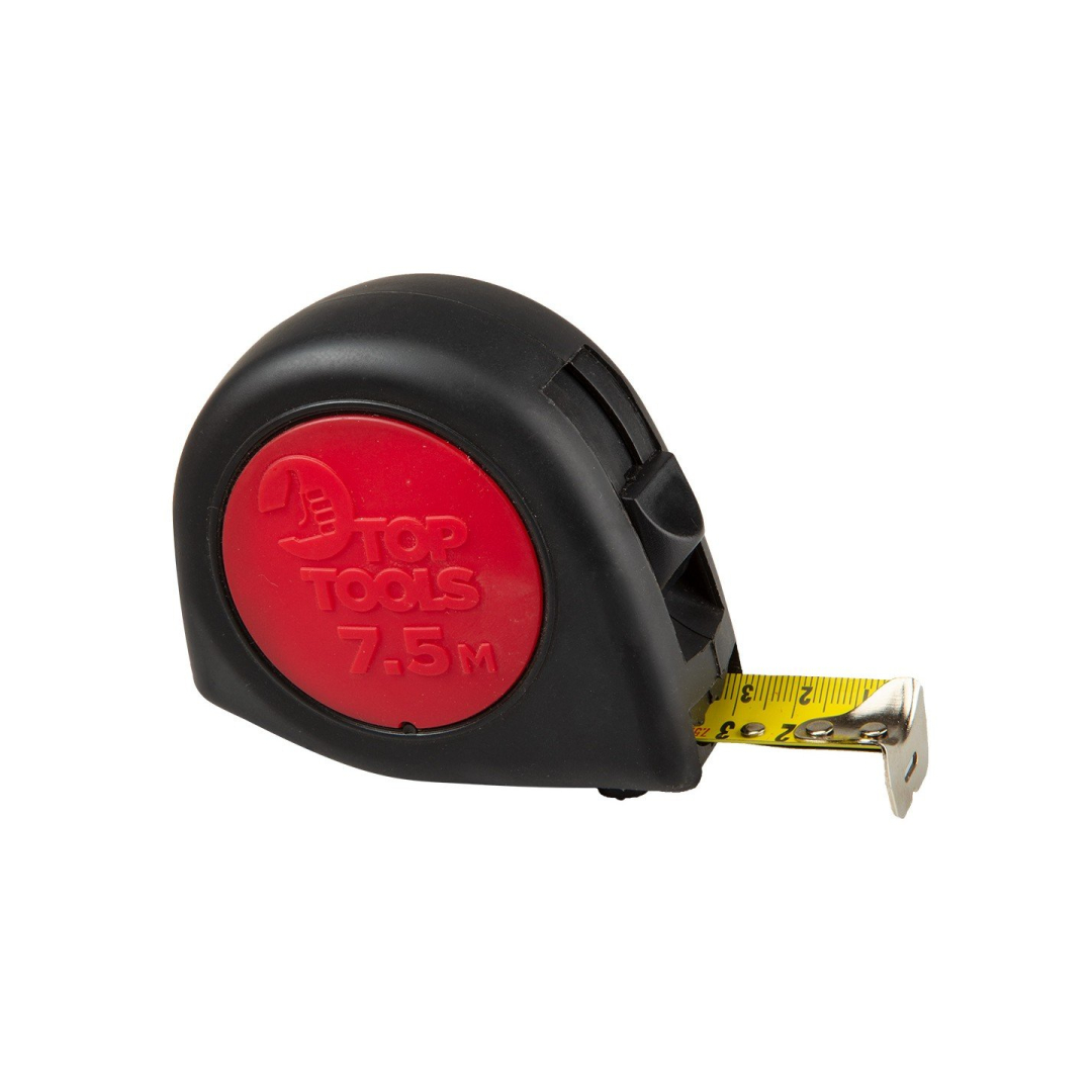 Ruletė plieninė SOFT GRIP 7.5m./25 mm.