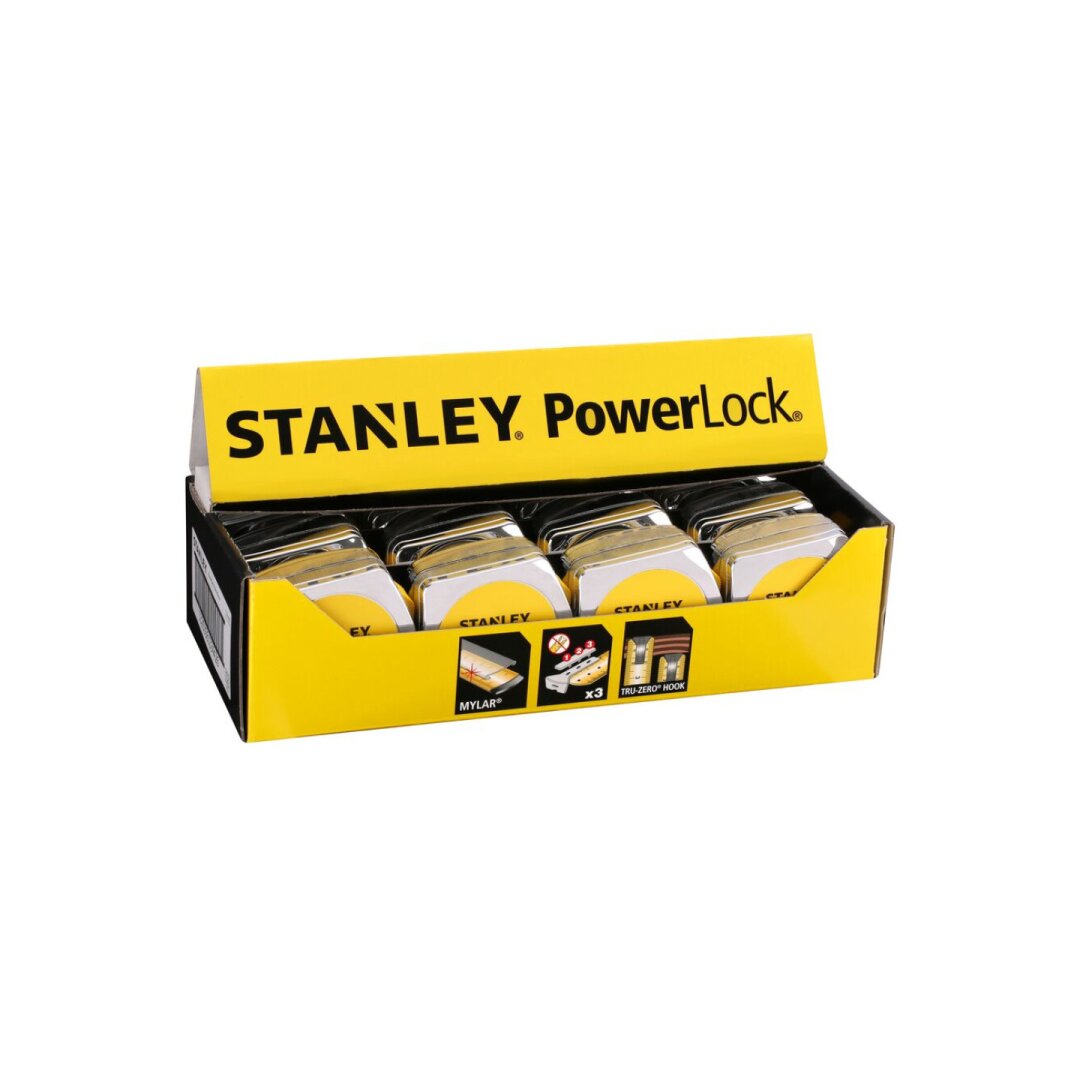 Rulėtė „Powerlock“ 10 m Stanley 1-33-442 5