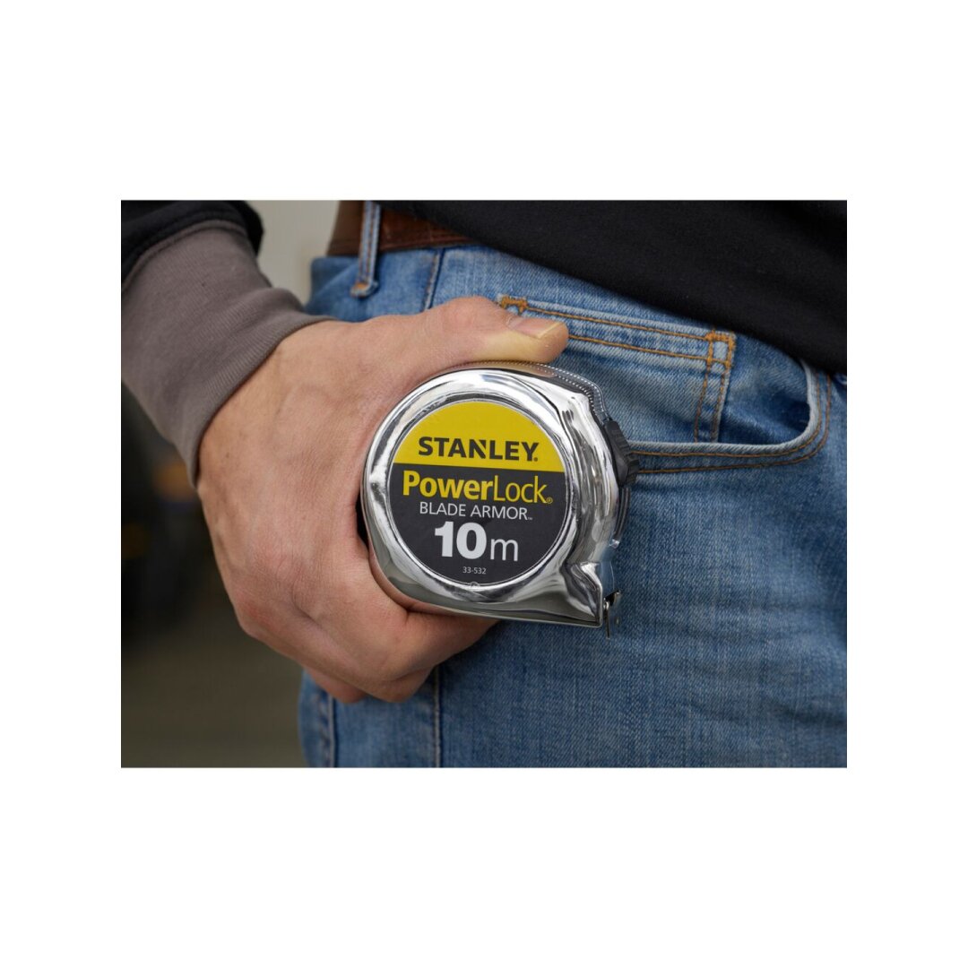 Rulėtė „Powerlock“ 10m Stanley 0-33-532 6