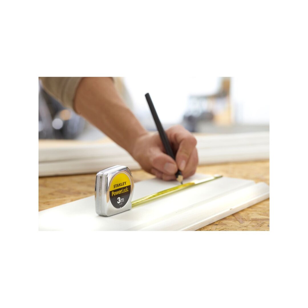 Rulėtė „Powerlock“ 3m 12,7mm Stanley 0-33-218 3