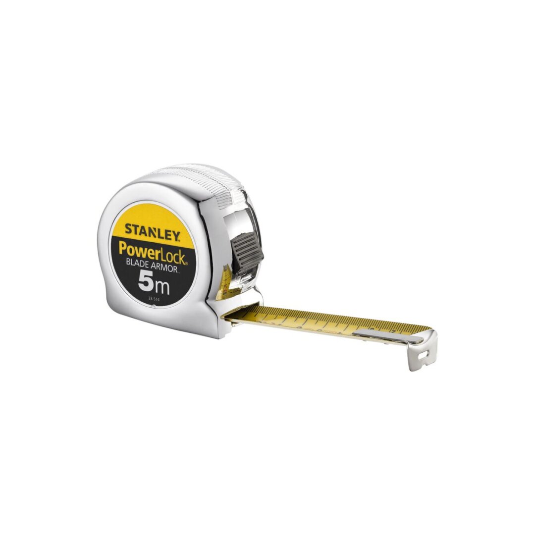 Rulėtė „Powerlock“ 5m Stanley 0-33-514 8 Rulėtė „Powerlock“ 5m Stanley 0-33-514 8