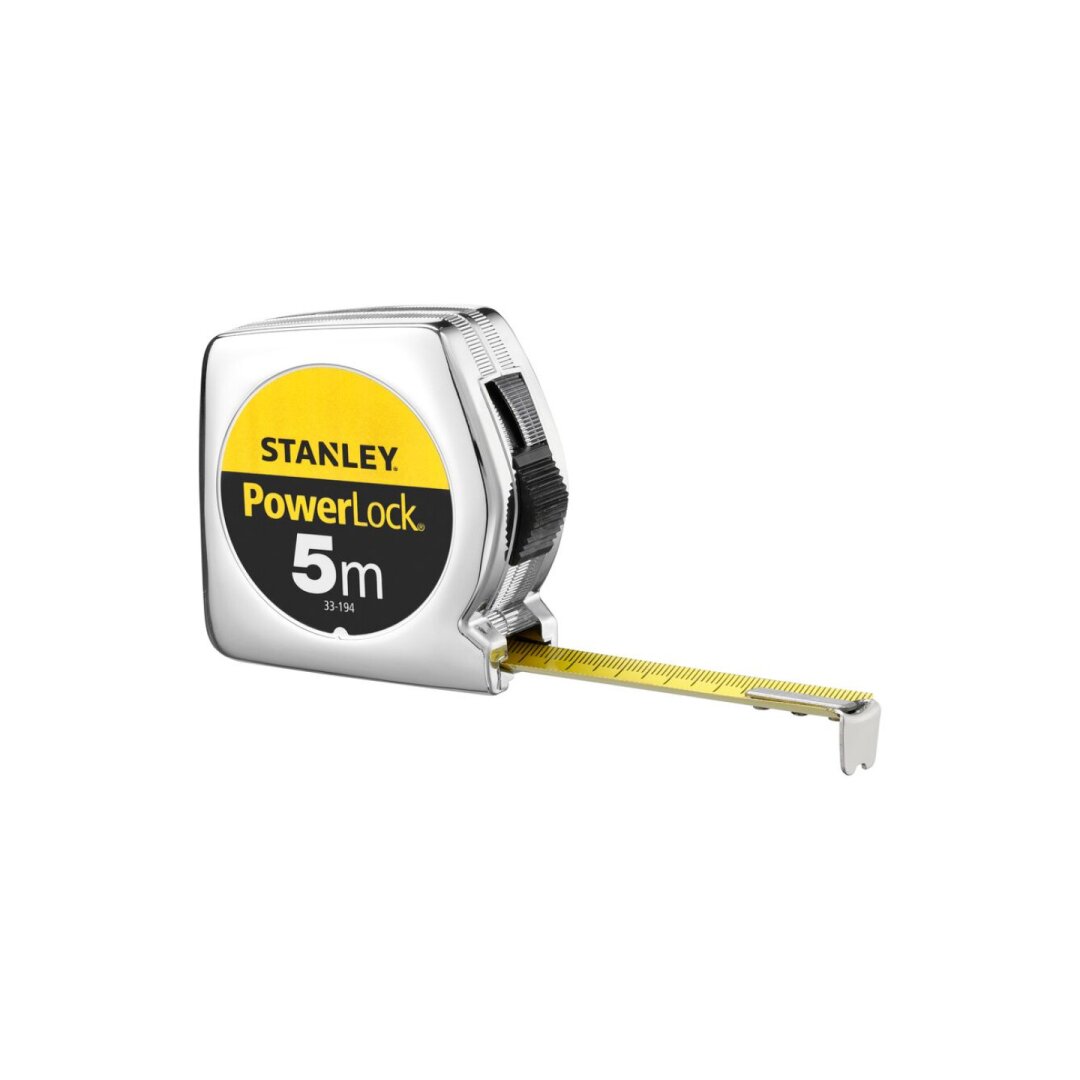 Rulėtė „Powerlock“ 5m Stanley 1-33-194 1 Rulėtė „Powerlock“ 5m Stanley 1-33-194 1