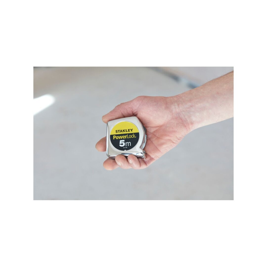 Rulėtė „Powerlock“ 5m Stanley 1-33-194 6 Rulėtė „Powerlock“ 5m Stanley 1-33-194 6