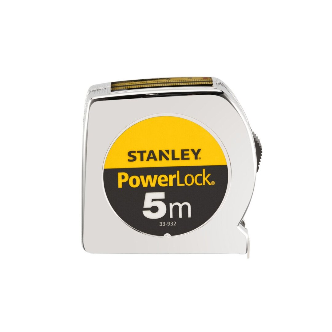 Rulėtė „Powerlock 5mx19“ skaičiai viršuje Stanley 0-33-932 6 Rulėtė „Powerlock 5mx19“ skaičiai viršuje Stanley 0-33-932 6