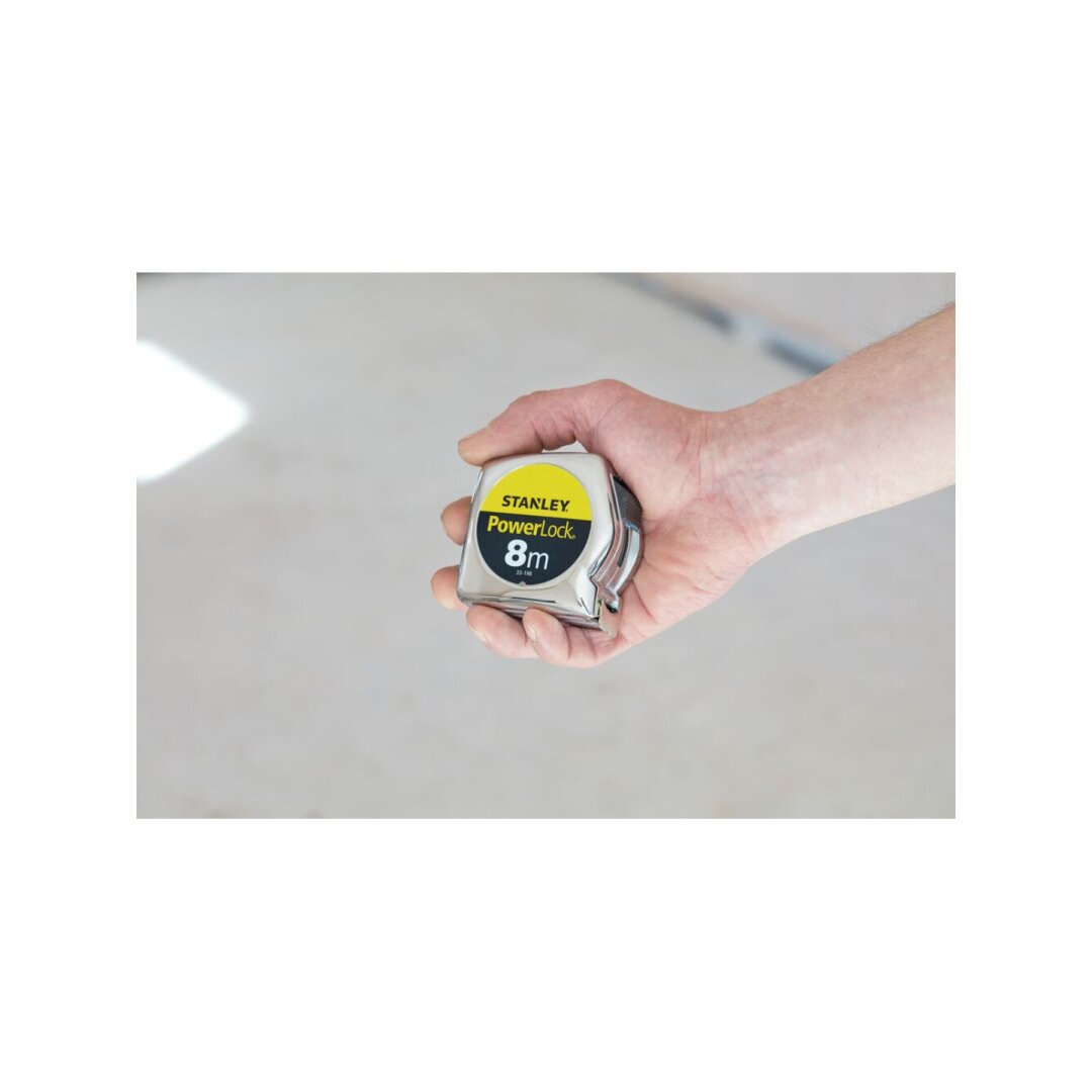 Rulėtė „Powerlock“ 8m Stanley 1-33-198 1