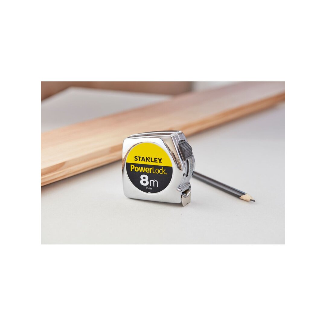 Rulėtė „Powerlock“ 8m Stanley 1-33-198 3 Rulėtė „Powerlock“ 8m Stanley 1-33-198 3