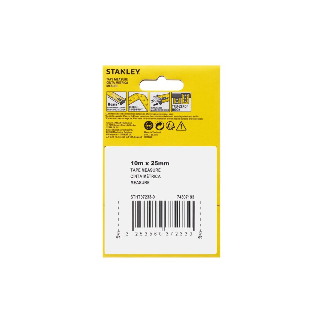 Ruletė Stanley 10M Control lock STHT37233-0 6 Ruletė Stanley 10M Control lock STHT37233-0 6