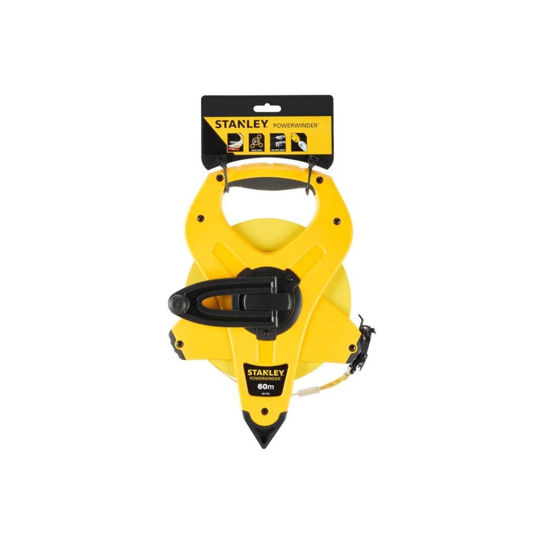 Ruletė STANLEY Power Winder, 60 m 2-34-775 2 Ruletė STANLEY Power Winder, 60 m 2-34-775 2