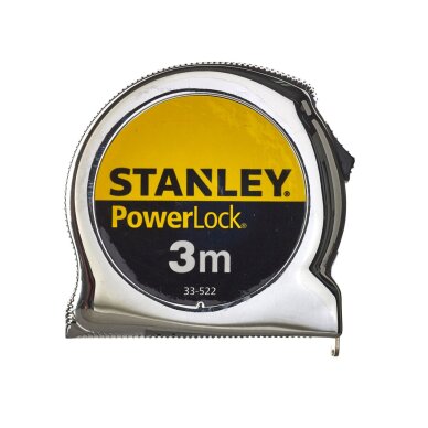 Rulėtė „MicroPowerlock“ 3m Stanley 0-33-522 2 Rulėtė „MicroPowerlock“ 3m Stanley 0-33-522 2