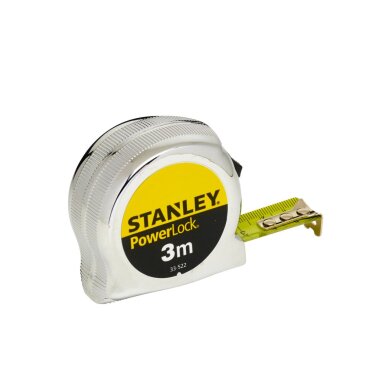 Rulėtė „MicroPowerlock“ 3m Stanley 0-33-522 3