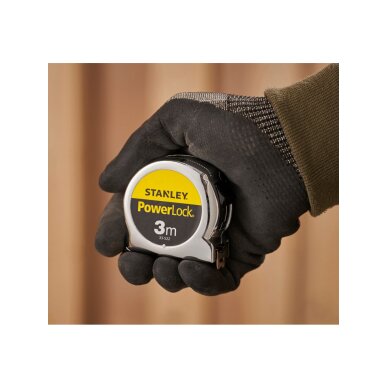 Rulėtė „MicroPowerlock“ 3m Stanley 0-33-522 6 Rulėtė „MicroPowerlock“ 3m Stanley 0-33-522 6