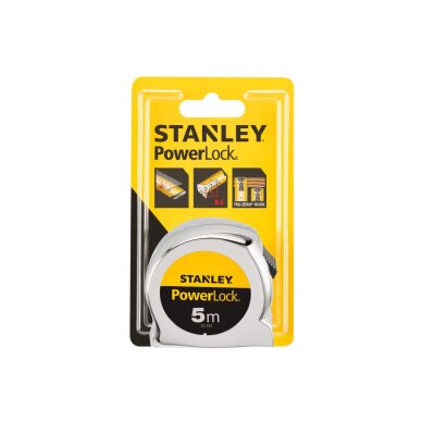 Ruletė MICROPOWERLOCK 5m Stanley 0-33-552 1 Ruletė MICROPOWERLOCK 5m Stanley 0-33-552 1
