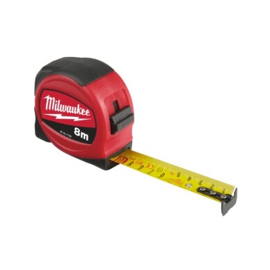 Ruletė MILWAUKEE Slimline 8mx25mm 1 Ruletė MILWAUKEE Slimline 8mx25mm 1