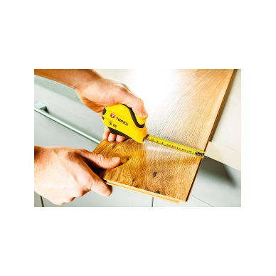 Ruletė plieninė Topex 5m./19mm 1 Ruletė plieninė Topex 5m./19mm 1