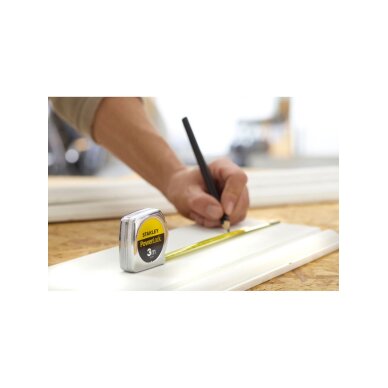 Rulėtė „Powerlock“ 3m 12,7mm Stanley 0-33-218 3 Rulėtė „Powerlock“ 3m 12,7mm Stanley 0-33-218 3