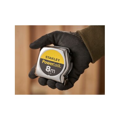 Rulėtė „Powerlock“ 8m Stanley 1-33-198 6 Rulėtė „Powerlock“ 8m Stanley 1-33-198 6