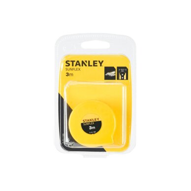 Rulėtė „Sunflex“ 3m Stanley 0-32-189 7 Rulėtė „Sunflex“ 3m Stanley 0-32-189 7