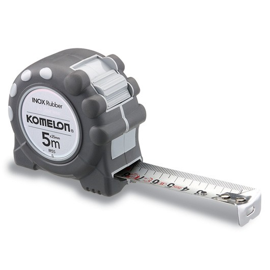 Ruletė INOX RUBBER 8 m x 25 mm Ruletė INOX RUBBER 8 m x 25 mm