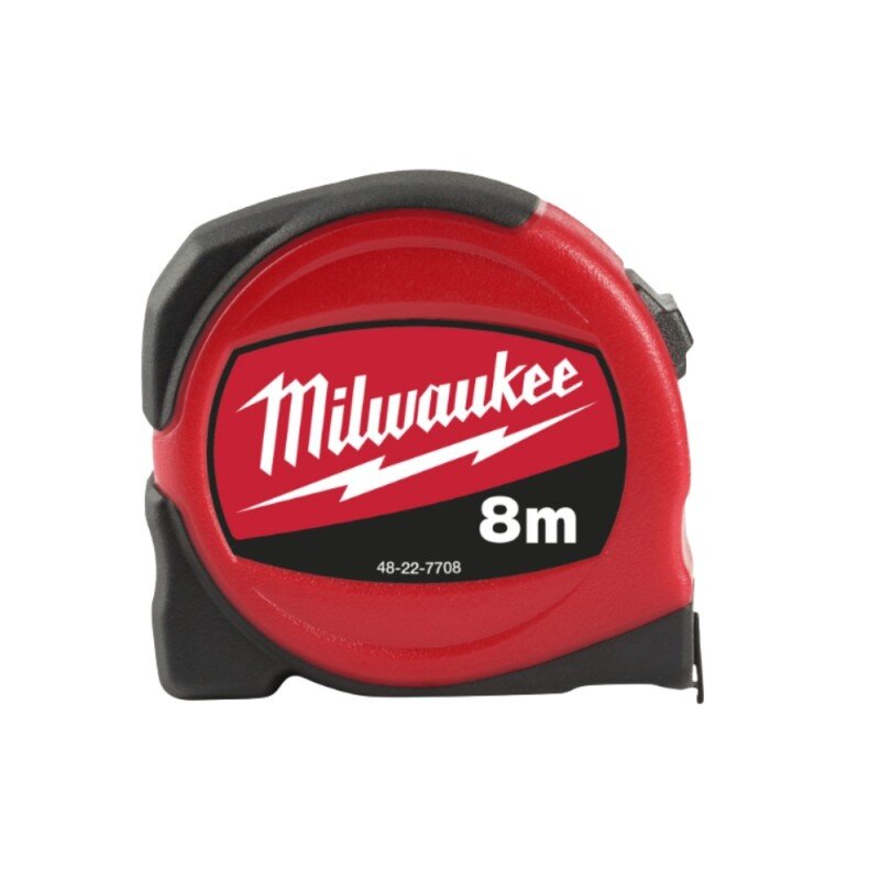 Ruletė MILWAUKEE Slimline 8mx25mm Ruletė MILWAUKEE Slimline 8mx25mm