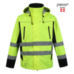 Ryškaus matomumo striukė Pesso DENVER, geltona XL