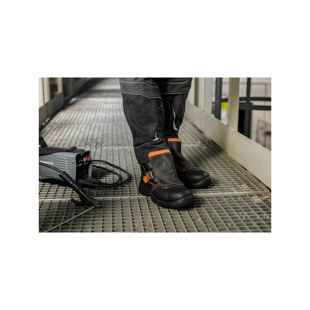 S1P SRC suvirinimo batai, odiniai, 41 dydis 4