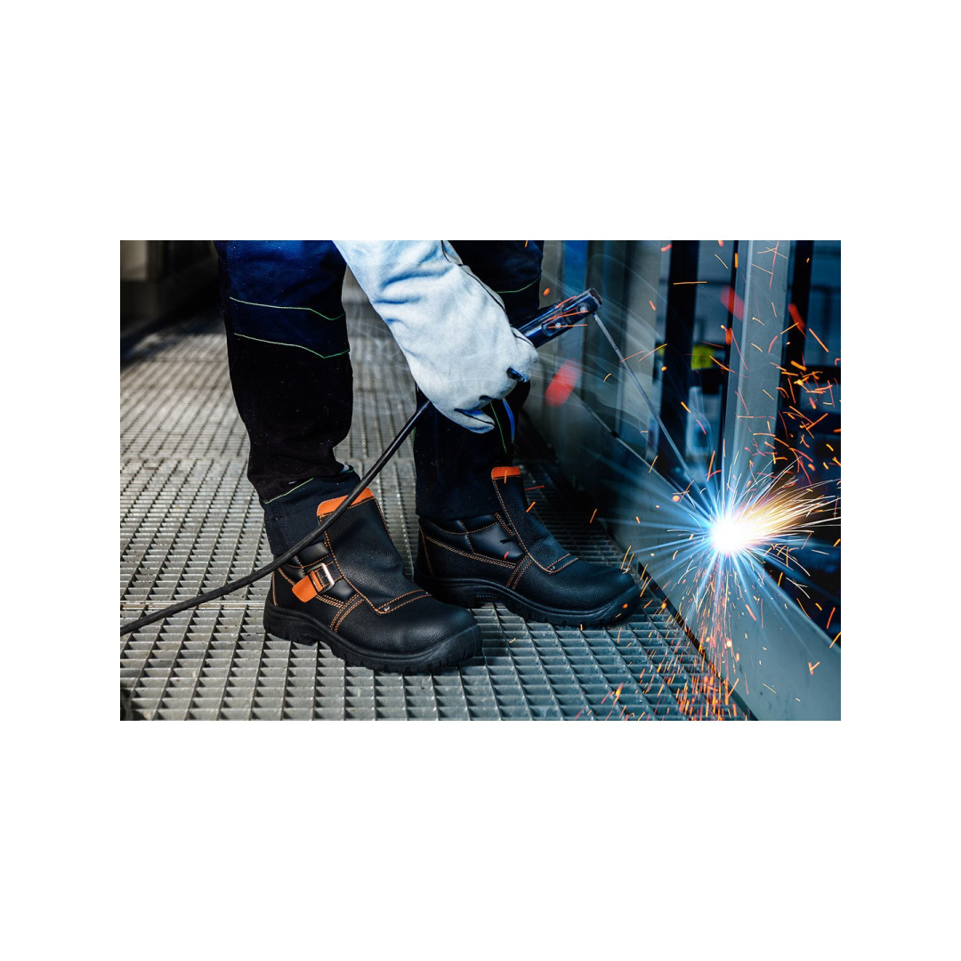 S1P SRC suvirinimo batai, odiniai, 42 dydis 5