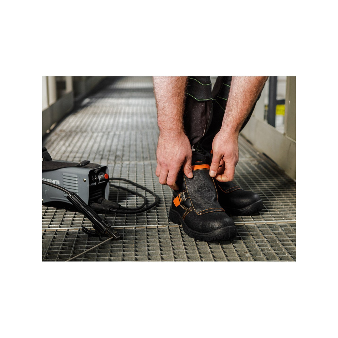 S1P SRC suvirinimo batai, odiniai, 47 dydis 2