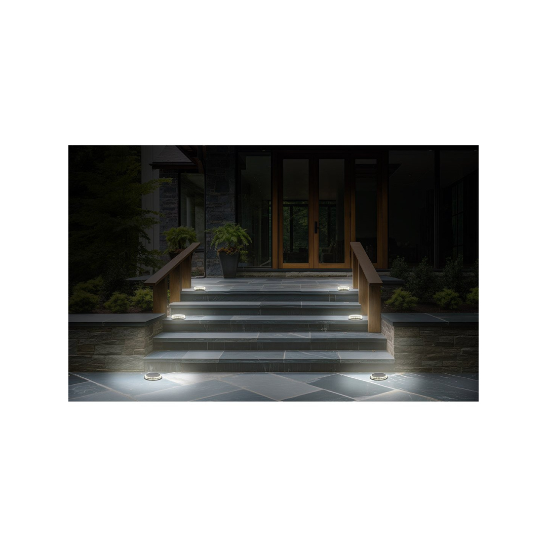 Saulės LED laiptinės lempa 4