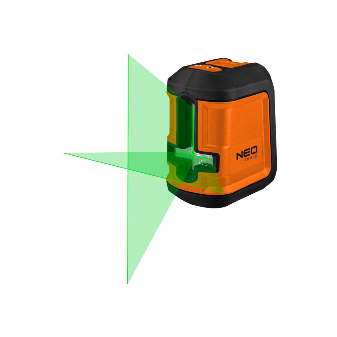 Savaime išsilyginantis skersinis linijinis lazerinis NEO 75-106, 15 m, žalias 4 Savaime išsilyginantis skersinis linijinis lazerinis NEO 75-106, 15 m, žalias 4