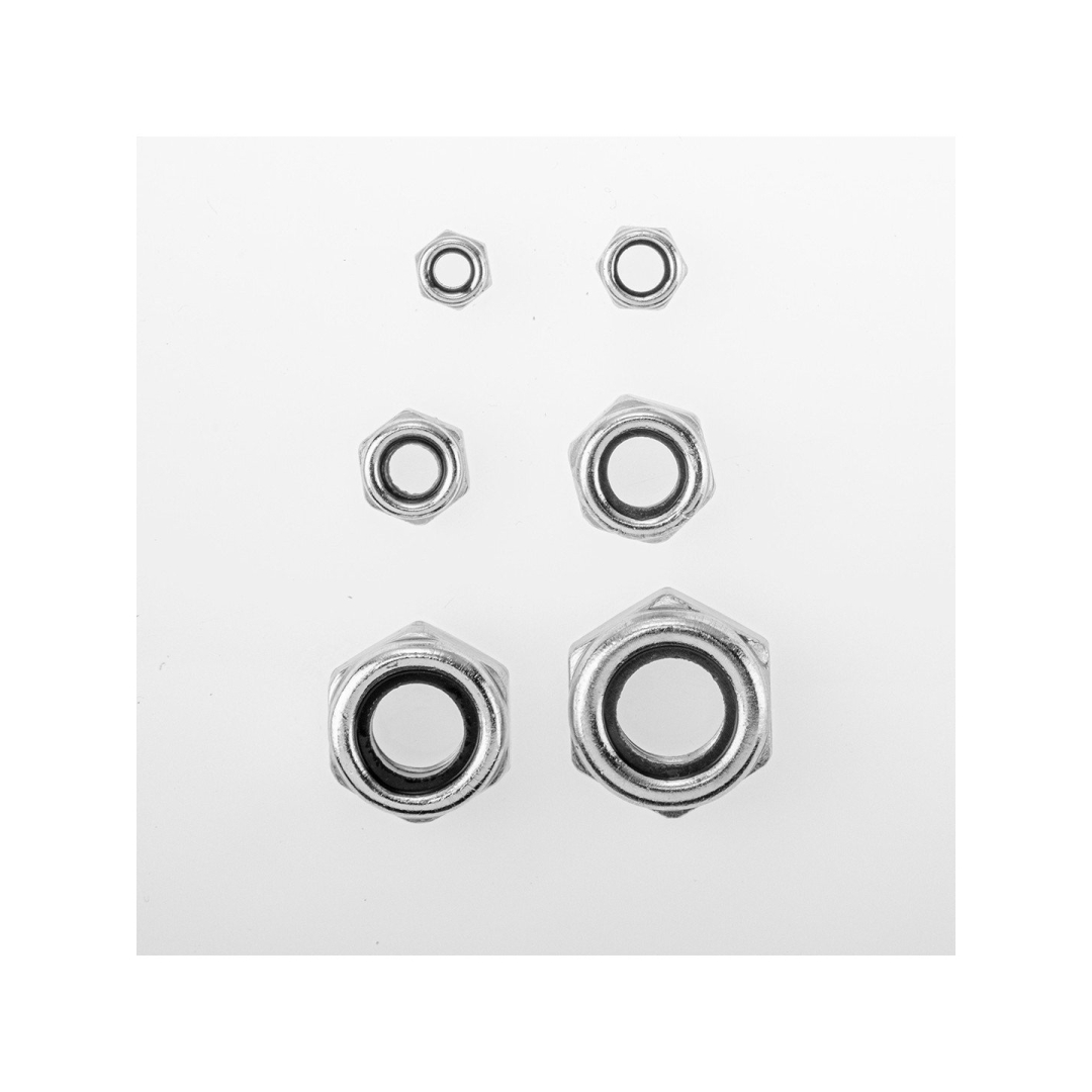 Savaiminio fiksavimo veržlės, 146 vnt. 1 Savaiminio fiksavimo veržlės, 146 vnt. 1