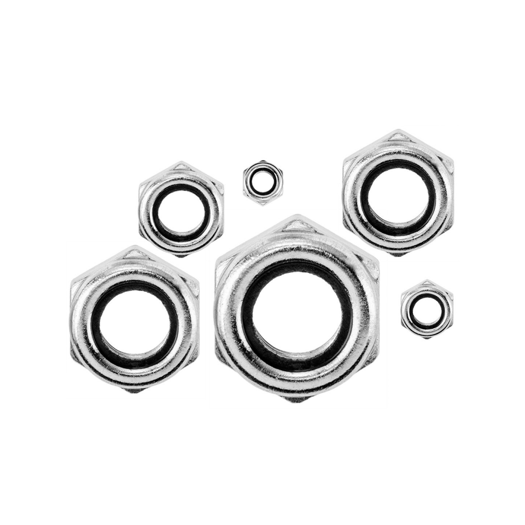 Savaiminio fiksavimo veržlės, 146 vnt. 4 Savaiminio fiksavimo veržlės, 146 vnt. 4