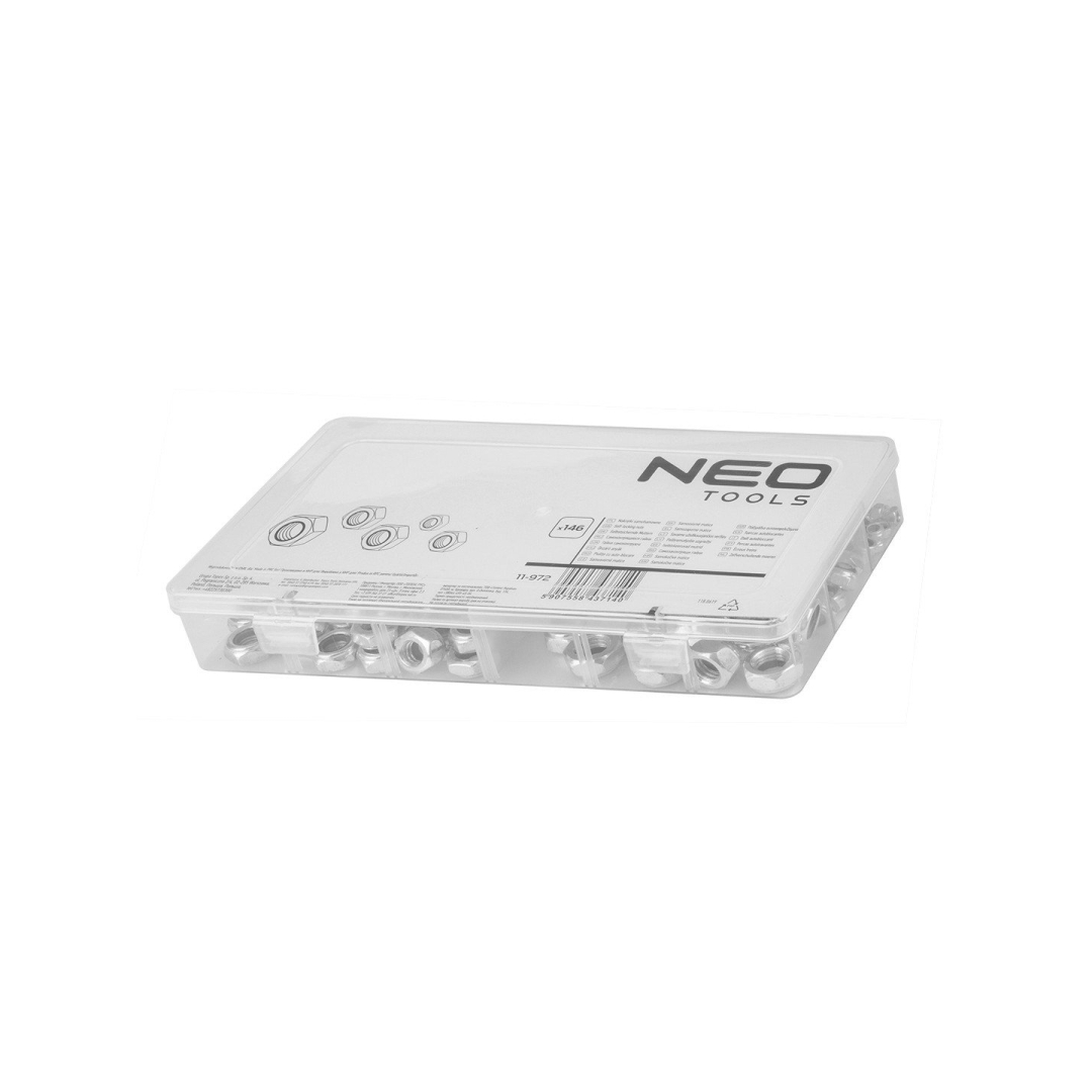 Savaiminio fiksavimo veržlės, 146 vnt. 6 Savaiminio fiksavimo veržlės, 146 vnt. 6