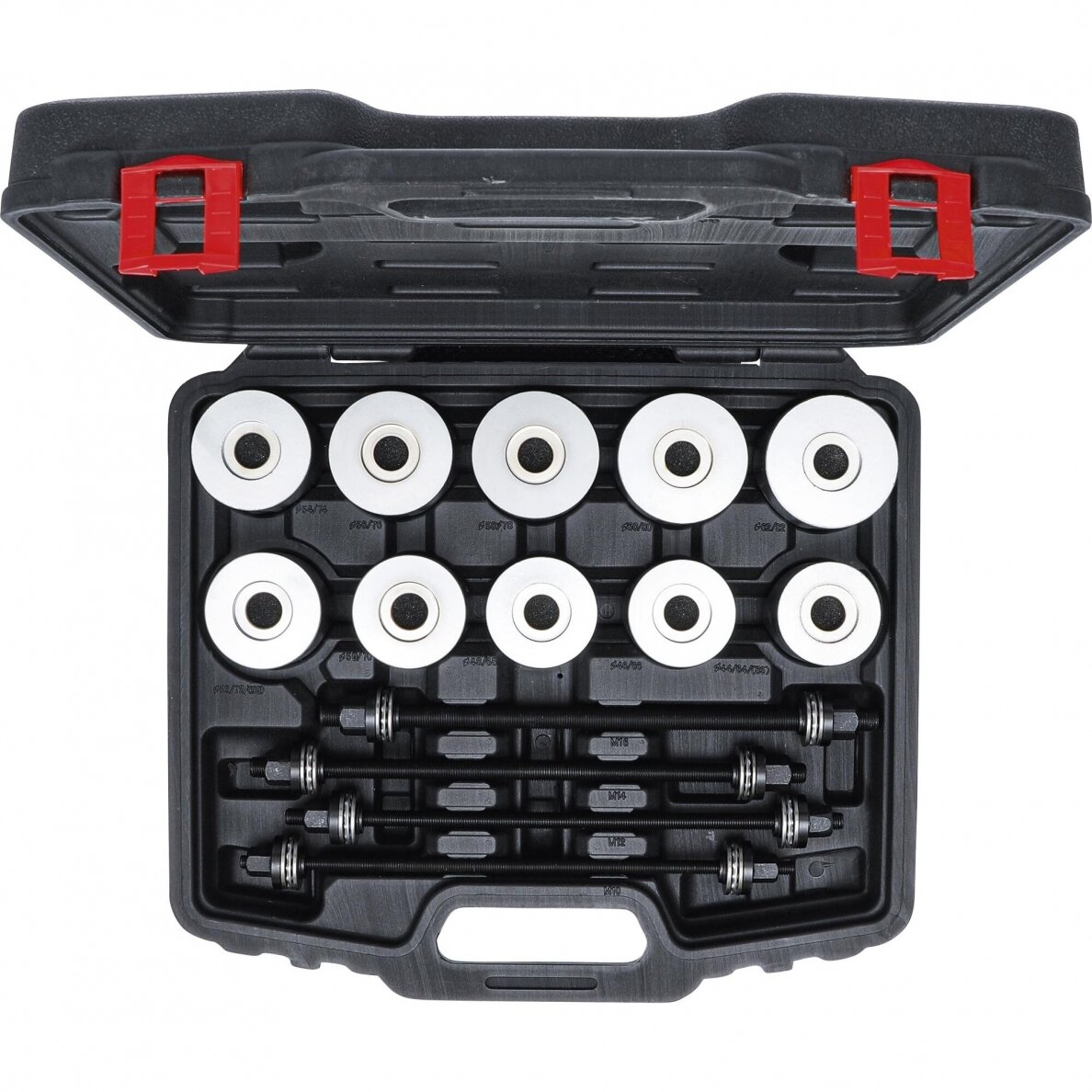 Sailentblokų presavimo komplektas | su 4 varžtais | 24 vnt. (67305) 1 Sailentblokų presavimo komplektas | su 4 varžtais | 24 vnt. (67305) 1