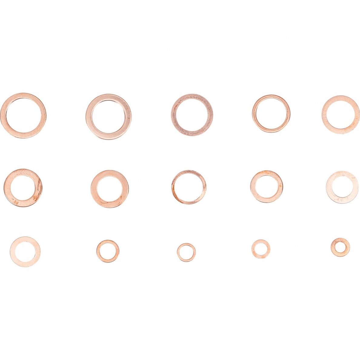 Sandarinimo žiedų asortimentas | varis | alyvos išleidimo angoms | 75 vnt. (8144) 1 Sandarinimo žiedų asortimentas | varis | alyvos išleidimo angoms | 75 vnt. (8144) 1