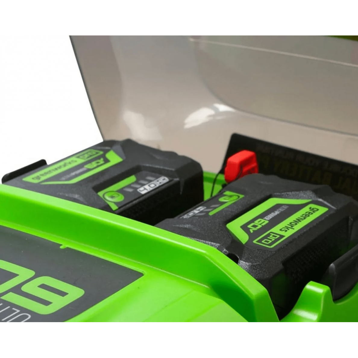 Akumuliatorinė savaeigė vejapjovė Greenworks GD60LM46SP, 60 V, 46 cm, (be akum. ir krov.) 9