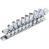 Šarnyrinių galvučių rinkinys | 6.3 mm (1/4") | 5 - 13 mm | 10 vnt. (220)