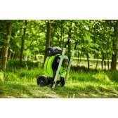 Akumuliatorinė savaeigė vejapjovė Greenworks GD60LM51SP, 60 V, 51 cm, (be akum. ir krov.)