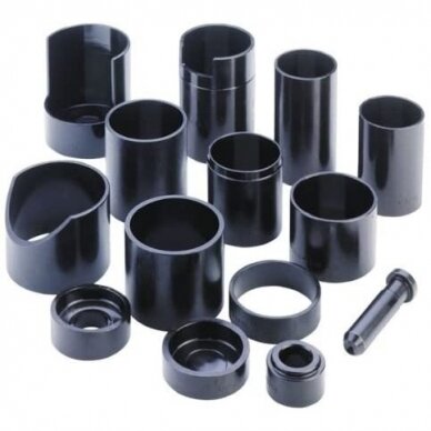 Sailenblokų / įvorių ir guolių presavimo indėklų rinkinys | 14 vnt. (SK66958) 1 Sailenblokų / įvorių ir guolių presavimo indėklų rinkinys | 14 vnt. (SK66958) 1