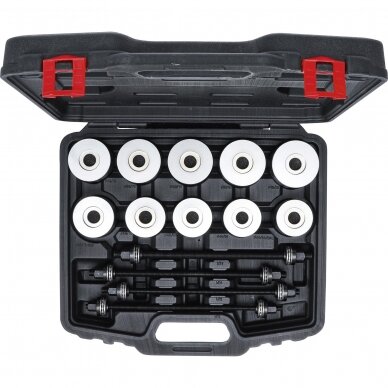 Sailentblokų presavimo komplektas | su 4 varžtais | 24 vnt. (67305) 1 Sailentblokų presavimo komplektas | su 4 varžtais | 24 vnt. (67305) 1