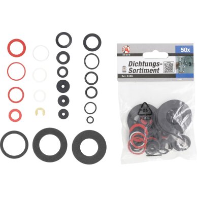 Santechninių tarpinių rinkinys 50vnt