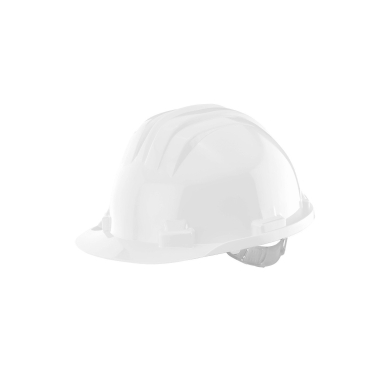 Saugos šalmas su sertifikatu, baltos spalvos