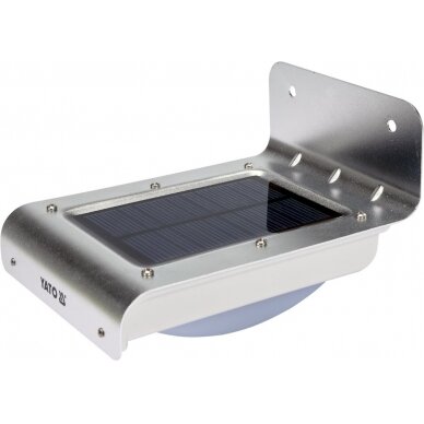 Saulės baterijos šviestuvas su judesio davikliu | 16 SMD LED (YT-81855)