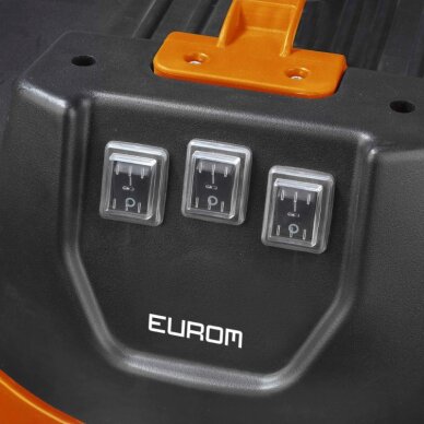 Sauso ir šlapio siurbimo siurblys EUROM Force 3080 3kW 80l 3 Sauso ir šlapio siurbimo siurblys EUROM Force 3080 3kW 80l 3