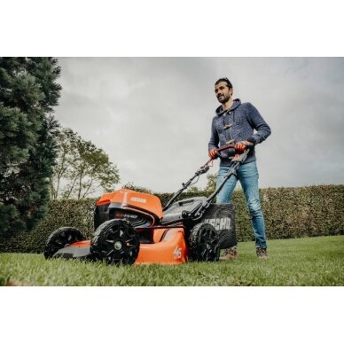 Akumuliatorinė savaeigė vejapjovė ECHO DLM-310/46SP, 40 V, (be akum. ir krov.) 2