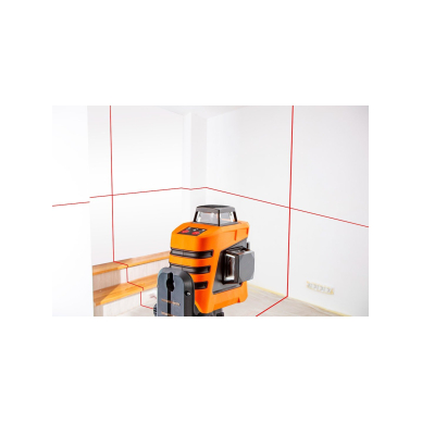 Savaime išsilyginantis nivelyras NEO 75-103, 15 m, raudonas, su maišeliu ir magnetiniu laikikliu 1 Savaime išsilyginantis nivelyras NEO 75-103, 15 m, raudonas, su maišeliu ir magnetiniu laikikliu 1