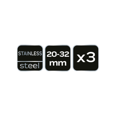 Sąvarža metalinė 20-32 mm 7 Sąvarža metalinė 20-32 mm 7