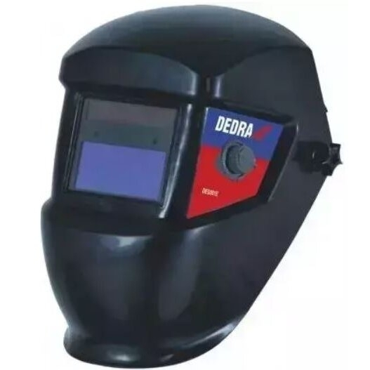 Savaime užtamstantis suvirinimo šalmas; 92,5x42,5mm Dedra DES001E 1 Savaime užtamstantis suvirinimo šalmas; 92,5x42,5mm Dedra DES001E 1
