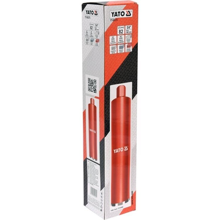 Sauso / šlapio gręžimo karūna Yato YT-60375, 1 1/4", 430/82mm 2 Sauso / šlapio gręžimo karūna Yato YT-60375, 1 1/4", 430/82mm 2