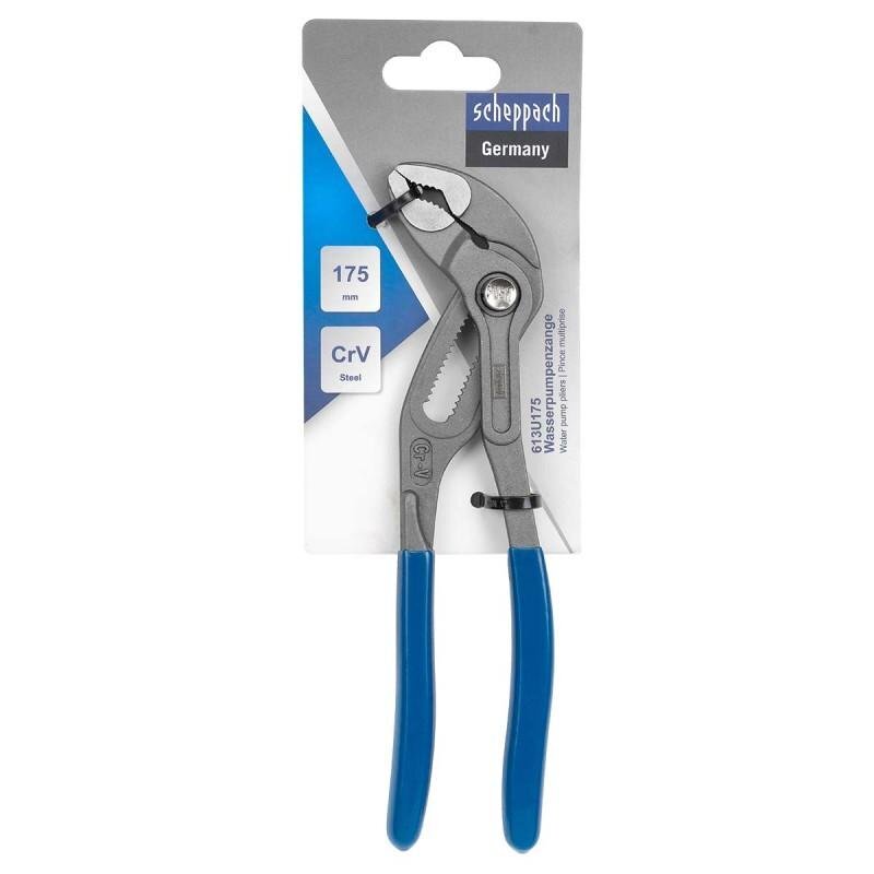 Santechninės replės su fiksavimo mygtuku 175mm